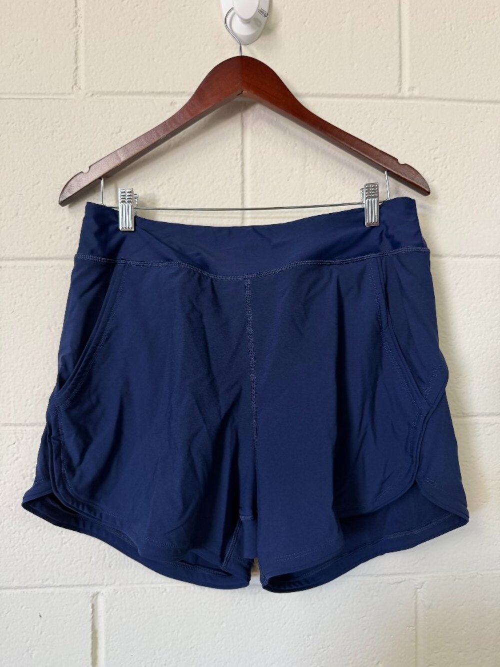 NWT Land's End Blue Swim/Activewear Lined Shorts